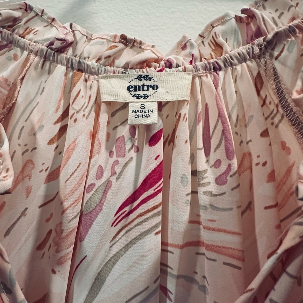 Entro Multicolor Abstract Dress - Picture 2 of 2